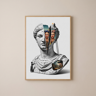 My Own Reality — Frida Kahlo Inspired Wall Art Print