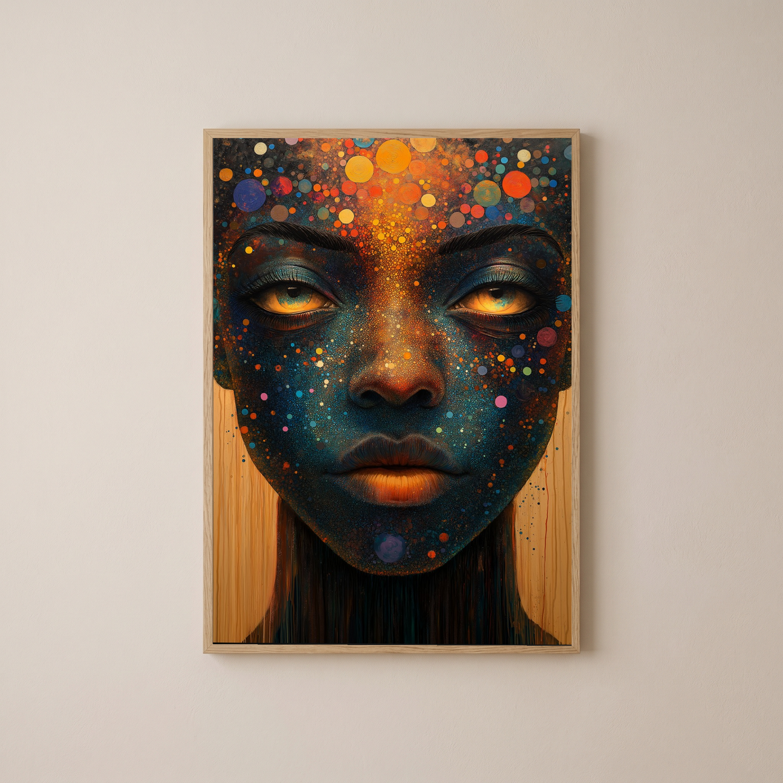 Nebula Wall Art Print — Cosmic Galaxy Poster