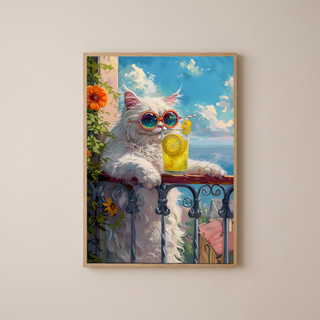 Cute Paws Wall Art Print — Pet Lover Poster