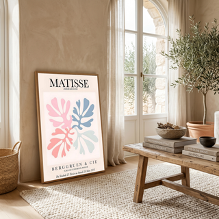 Matisse Cut-Outs Exhibition Poster — Berggruen 1953 Print