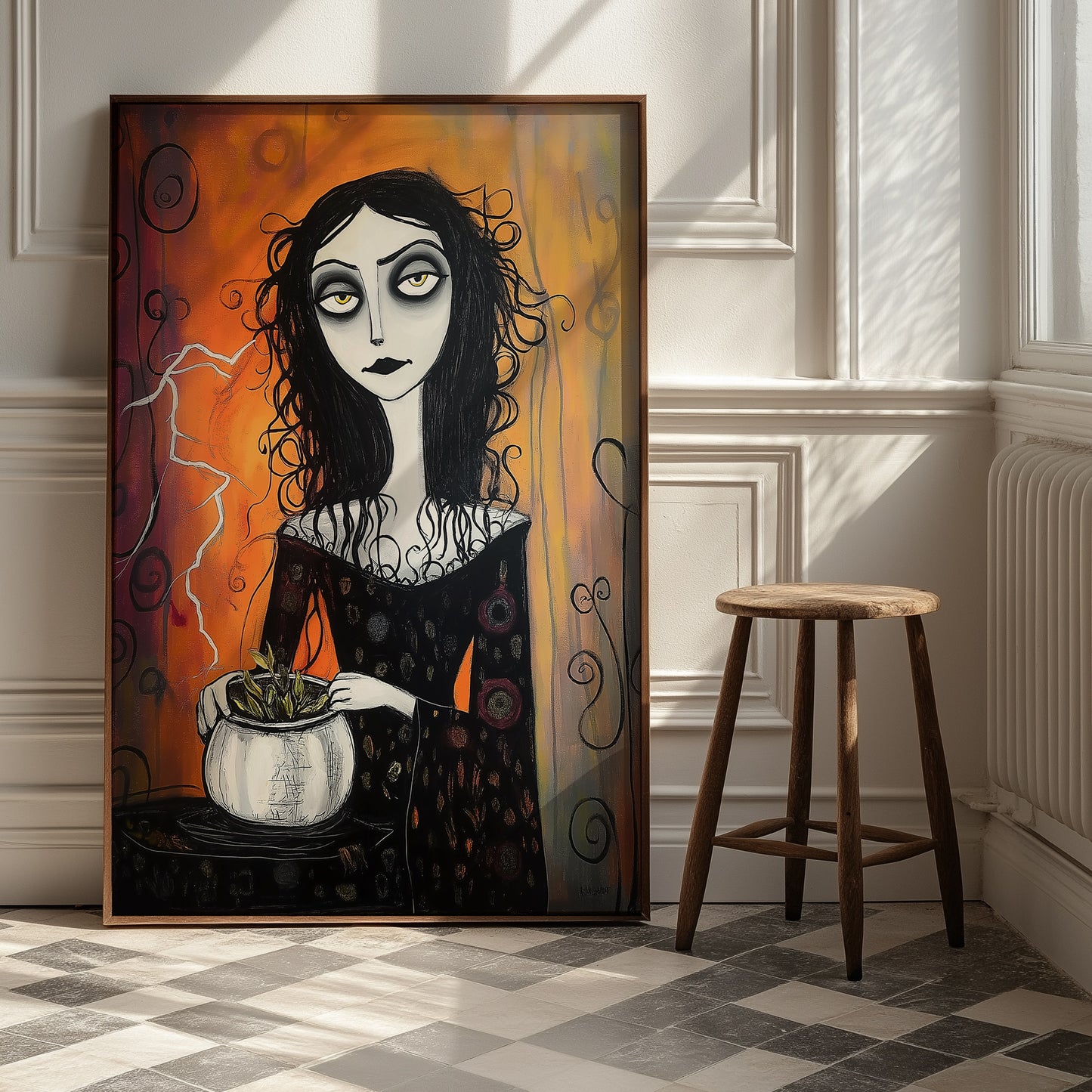 Gothic Gardener Tablo Boyutlarında ve Yüksek Kaliteli Poster
