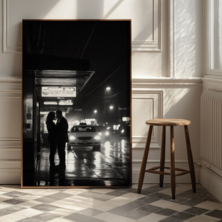 Window of Love Wall Art Print — Romantic View Poster