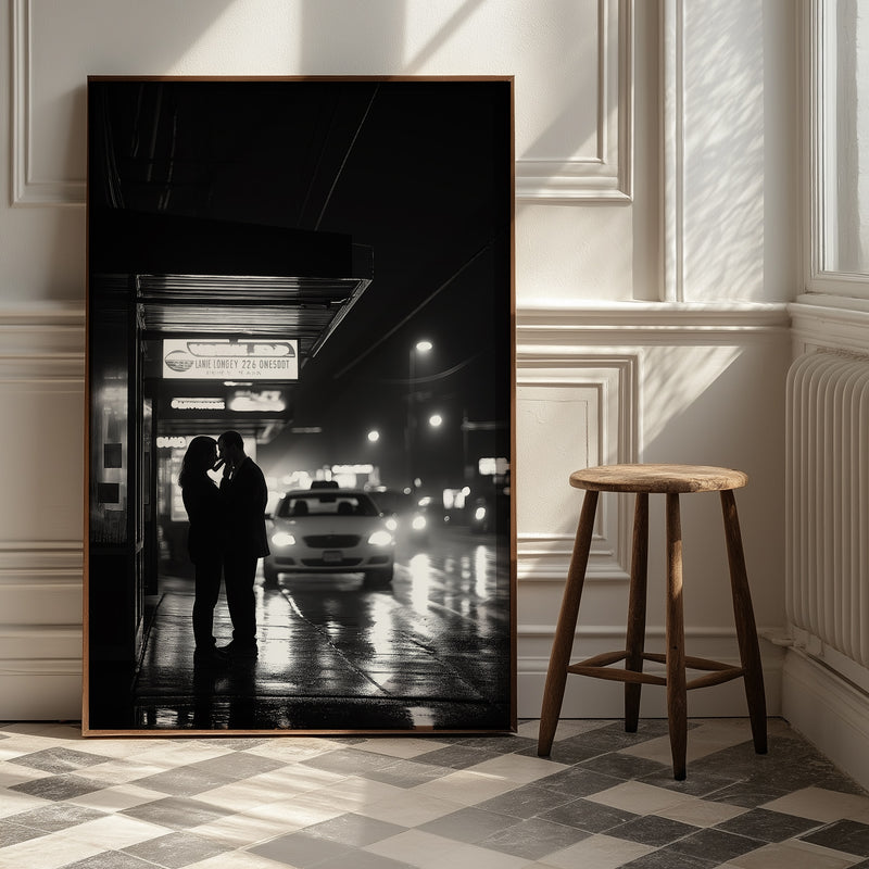 Window of Love Wall Art Print — Romantic View Poster