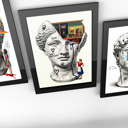 Quiet Sanctuary: Hopper Tablo Boyutlarında ve Yüksek Kaliteli Poster