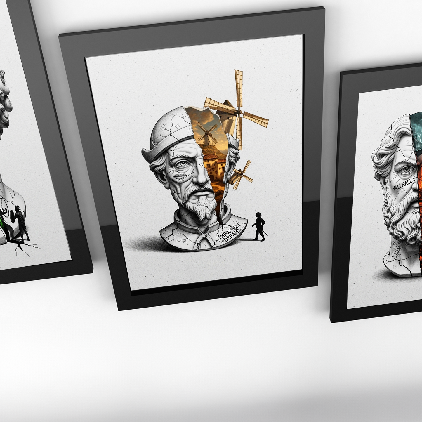 Impossible to Dream: Don Kişot Tablo Boyutlarında ve Yüksek Kaliteli Poster