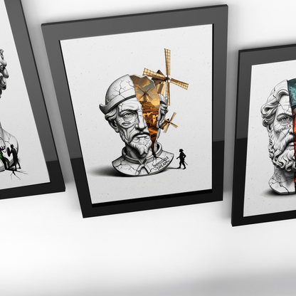 Impossible to Dream: Don Kişot Tablo Boyutlarında ve Yüksek Kaliteli Poster