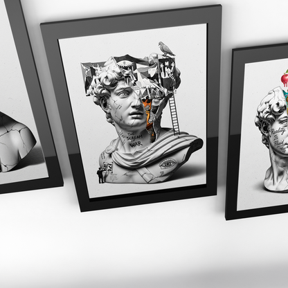 The Scream of War: Guernica Tablo Boyutlarında ve Yüksek Kaliteli Poster