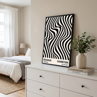 Bauhaus Exhibition 1923 Poster — Frankfurt Op Art Print