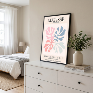 Matisse Cut-Outs Exhibition Poster — Berggruen 1953 Print