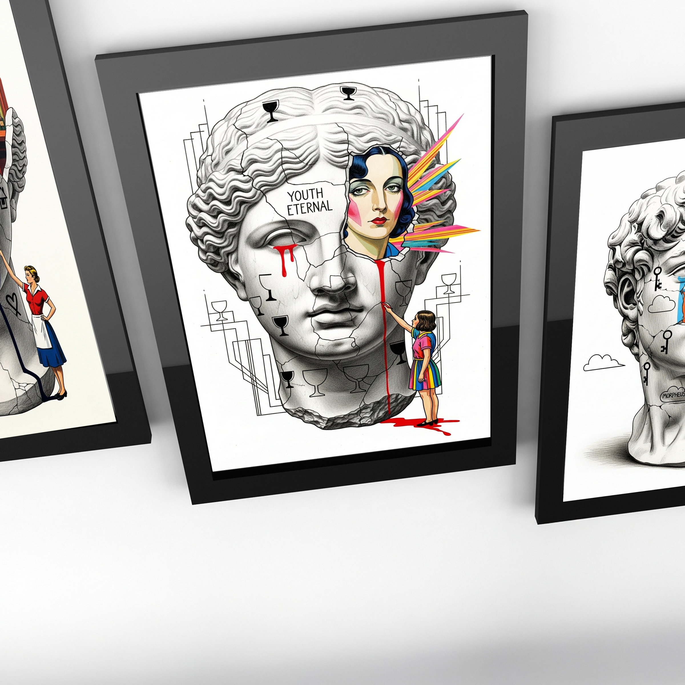 Youth Eternal Venus — Surreal Wall Art Print