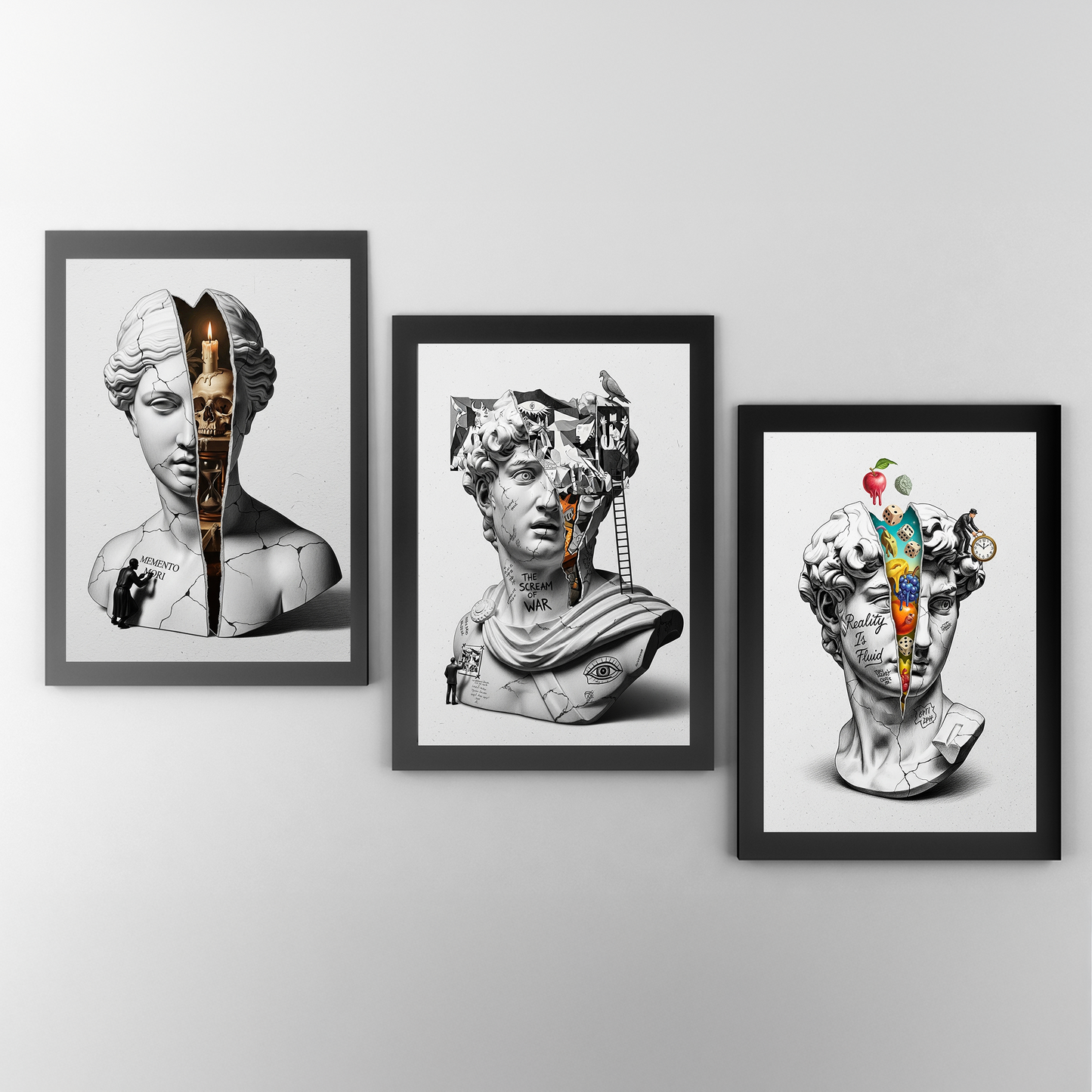 The Scream of War: Guernica Tablo Boyutlarında ve Yüksek Kaliteli Poster