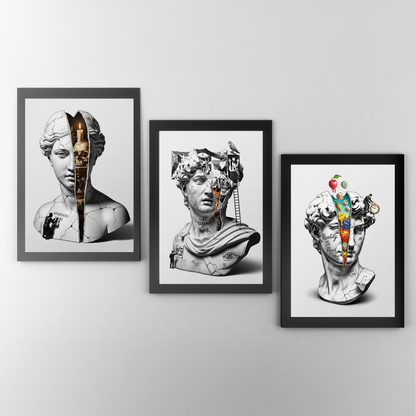 The Scream of War: Guernica Tablo Boyutlarında ve Yüksek Kaliteli Poster