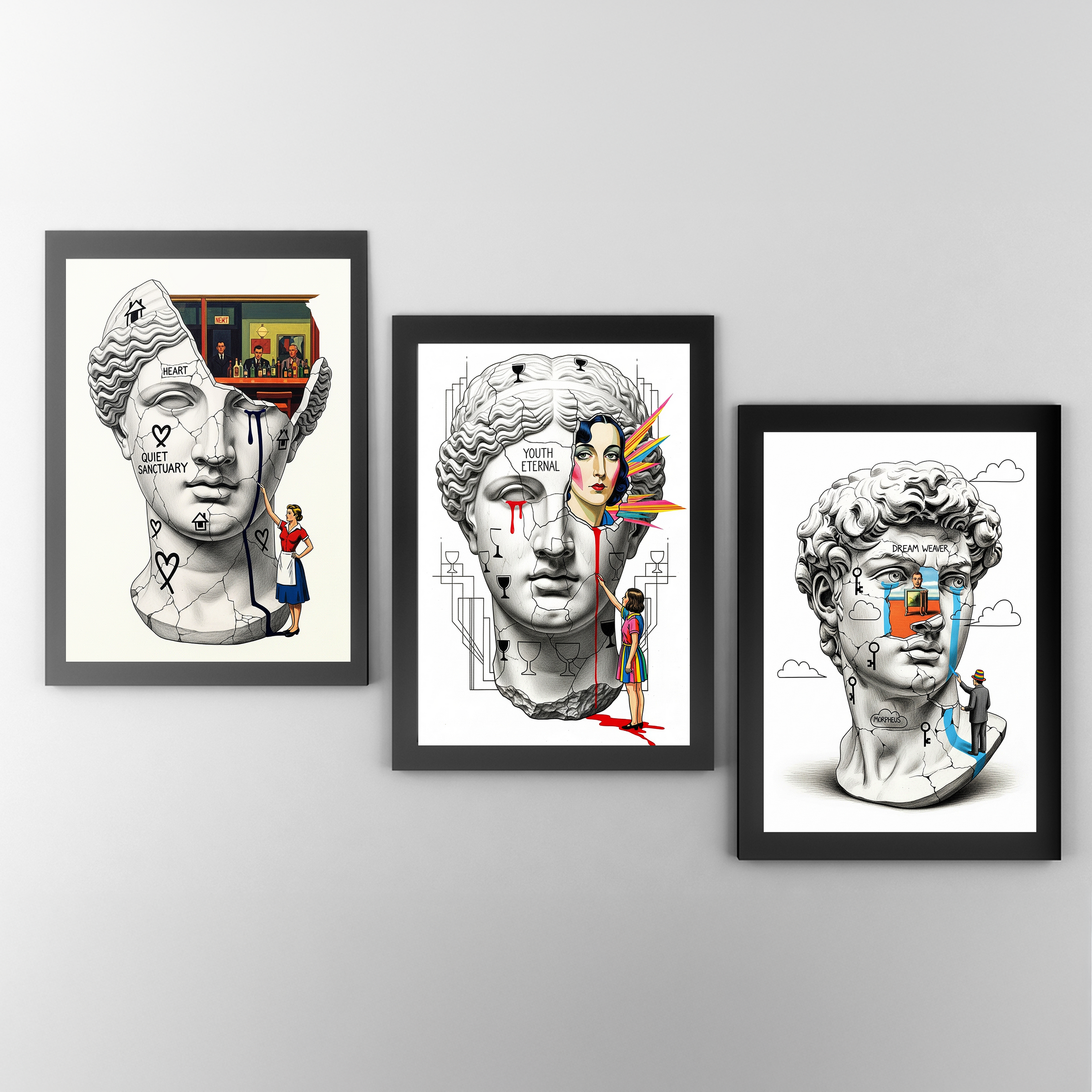 Youth Eternal Venus — Surreal Wall Art Print