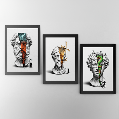 Impossible to Dream: Don Kişot Tablo Boyutlarında ve Yüksek Kaliteli Poster