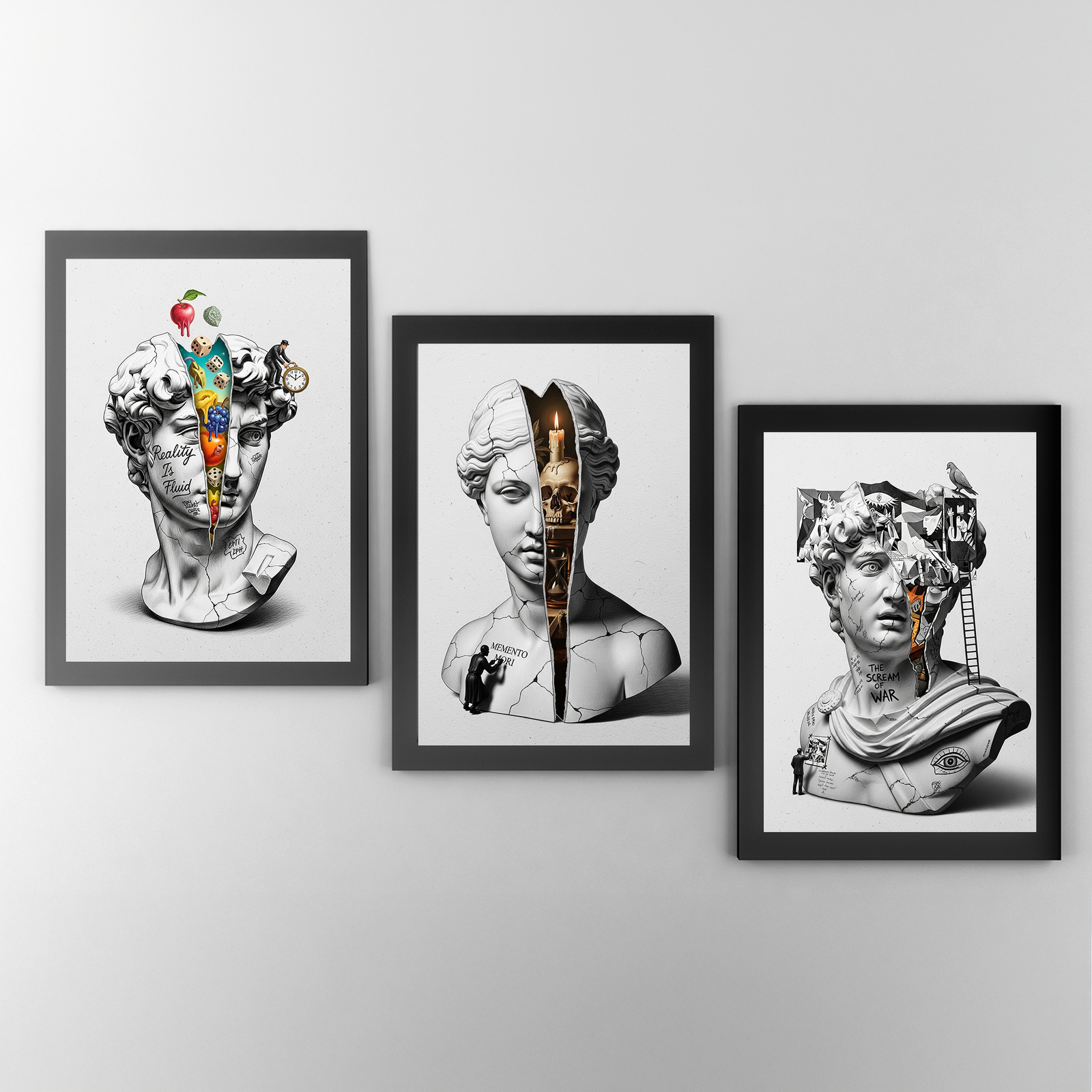 Memento Mori — Surreal Venus Vanitas Wall Art Print