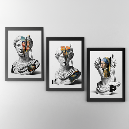 The Echo of Anguish: Çığlık Tablo Boyutlarında ve Yüksek Kaliteli Poster