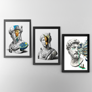 The Enigma's Smile — Mona Lisa Wall Art Print