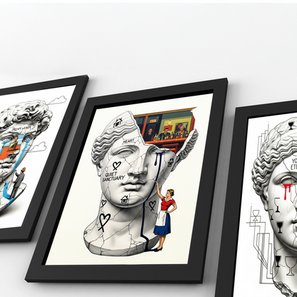 Quiet Sanctuary: Hopper Tablo Boyutlarında ve Yüksek Kaliteli Poster