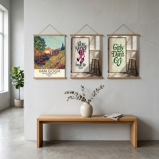 Van Gogh Landscape Poster — National Gallery Post-Impressionist Print