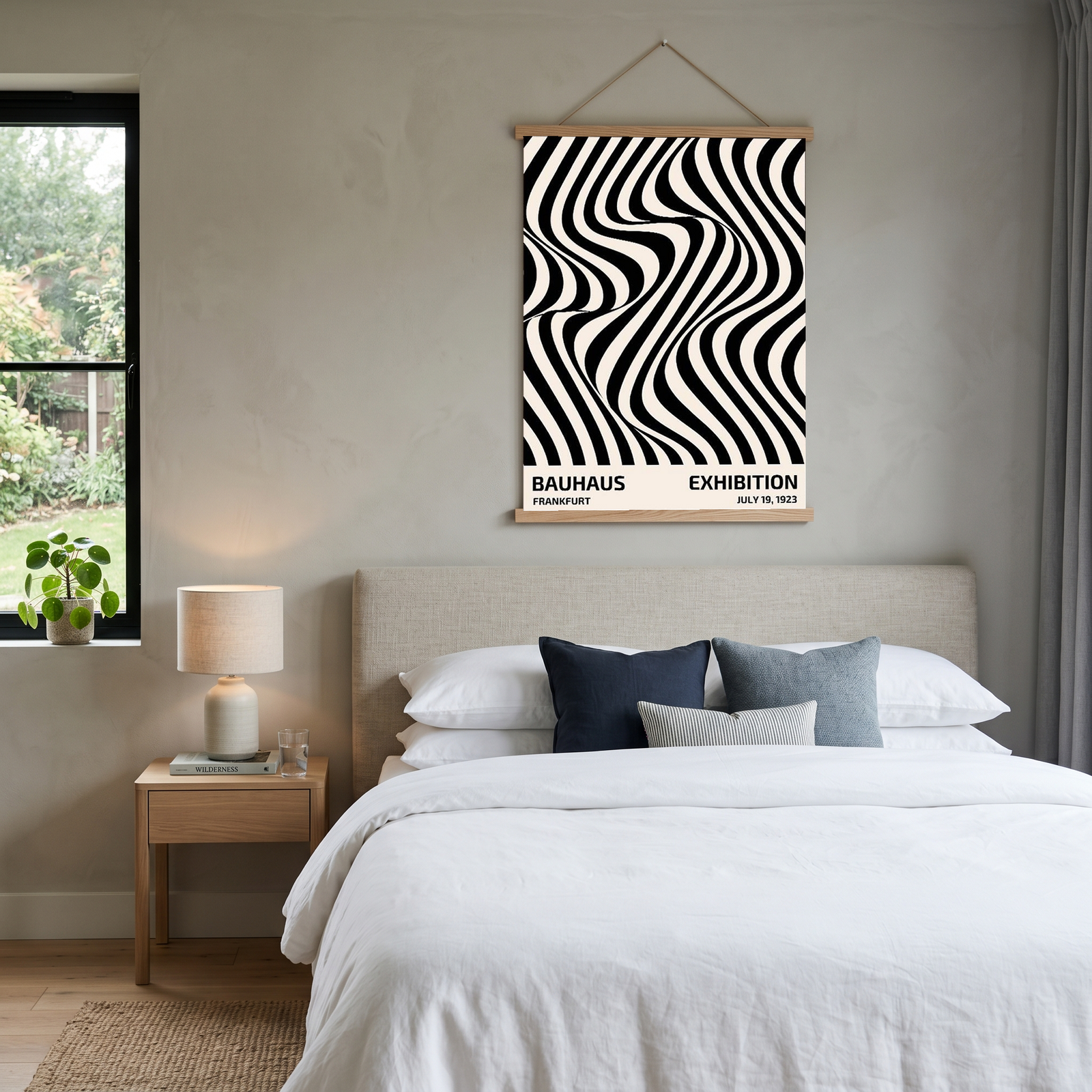 Bauhaus Exhibition 1923 Poster — Frankfurt Op Art Print