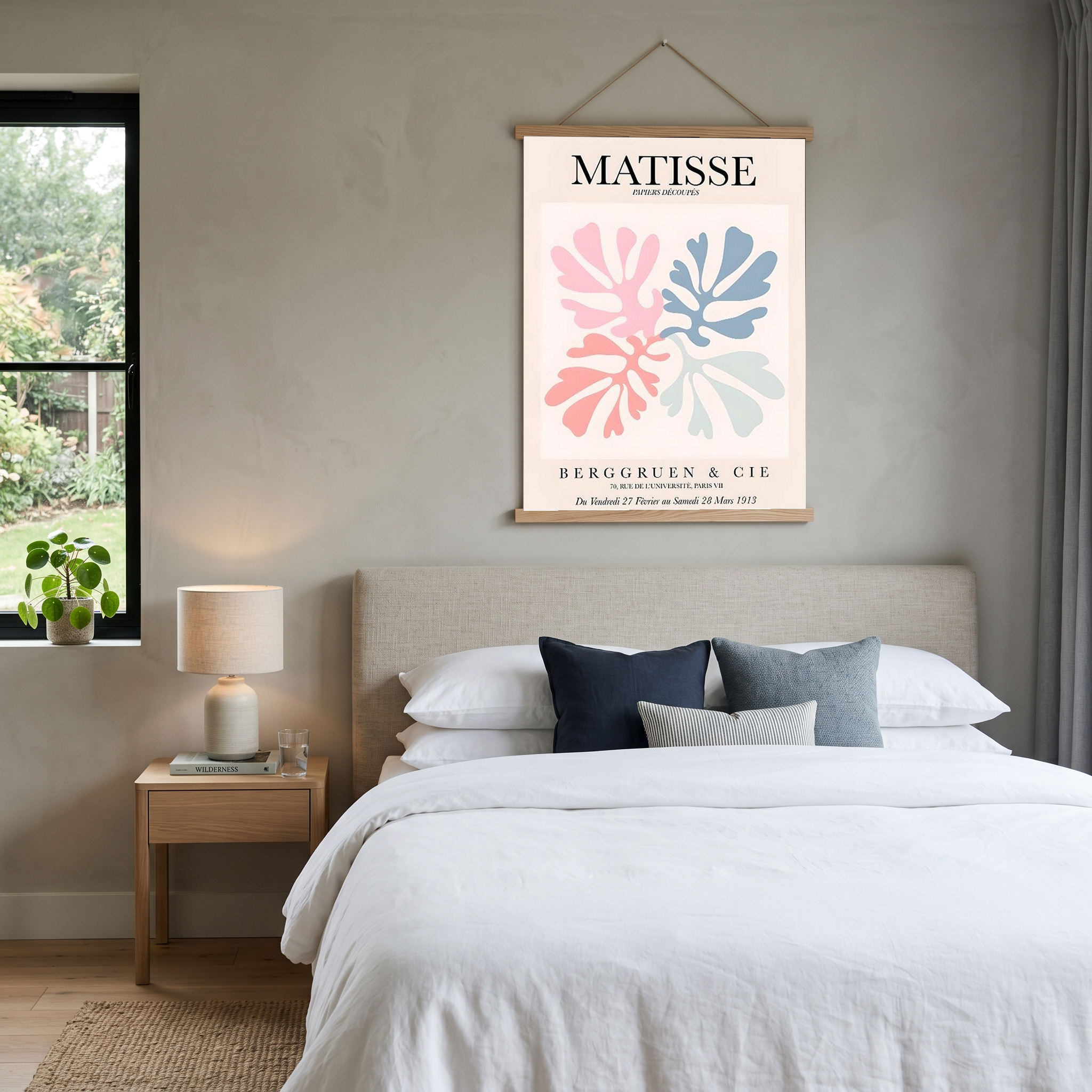 Matisse Cut-Outs Exhibition Poster — Berggruen 1953 Print