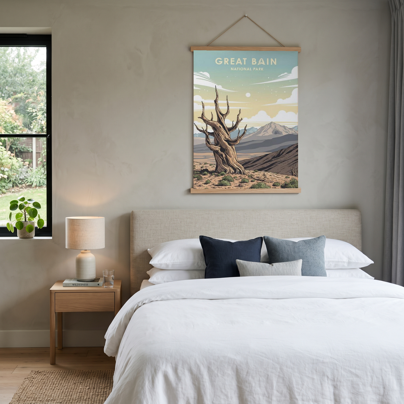 Great Basin National Park Poster — Vintage Bristlecone Pine Nevada Print
