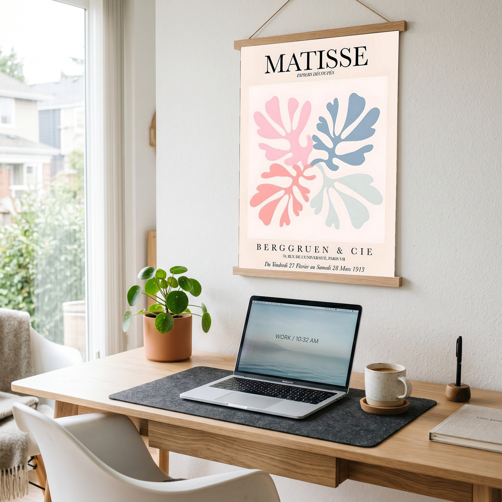 Matisse Cut-Outs Exhibition Poster — Berggruen 1953 Print