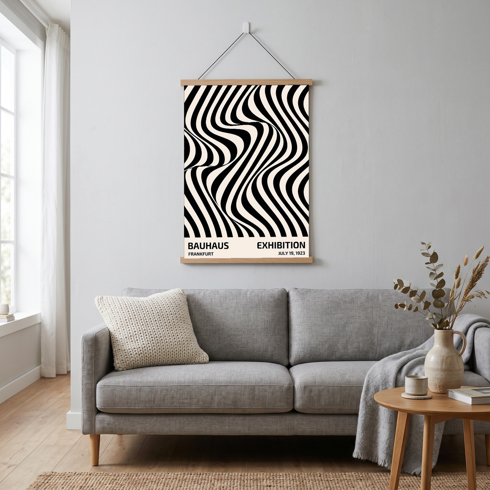 Bauhaus Exhibition 1923 Poster — Frankfurt Op Art Print
