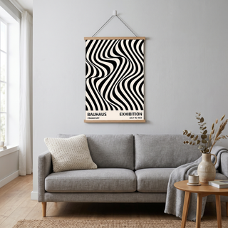 Bauhaus Exhibition 1923 Poster — Frankfurt Op Art Print