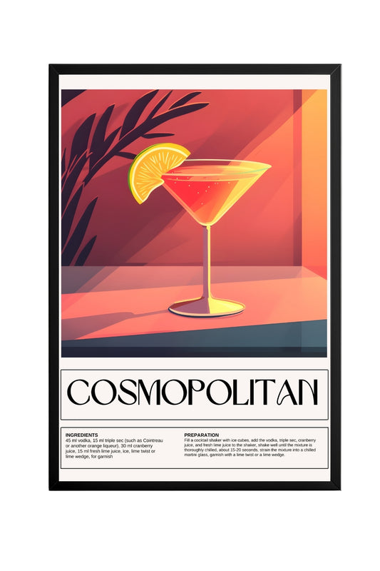 Cosmopolitan –  Tablo Boyutlarında ve Yüksek Kaliteli Poster