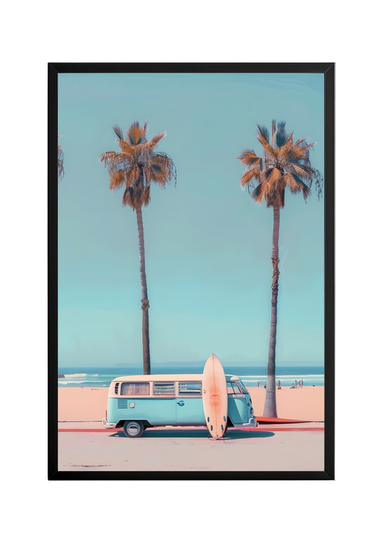 Surf & Chill –  Tablo Boyutlarında ve Yüksek Kaliteli Poster
