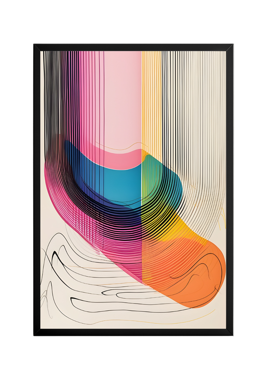 Vivid Flow –  Tablo Boyutlarında ve Yüksek Kaliteli Poster