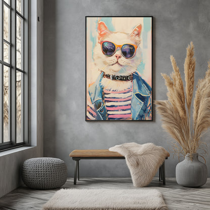Pawsitively Purrfect –  Tablo Boyutlarında ve Yüksek Kaliteli Poster