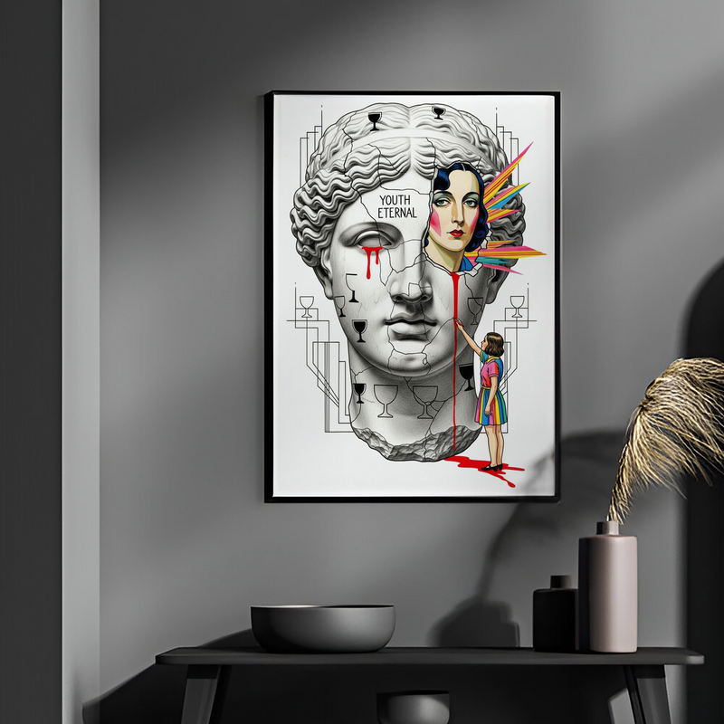 Youth Eternal Venus — Surreal Wall Art Print