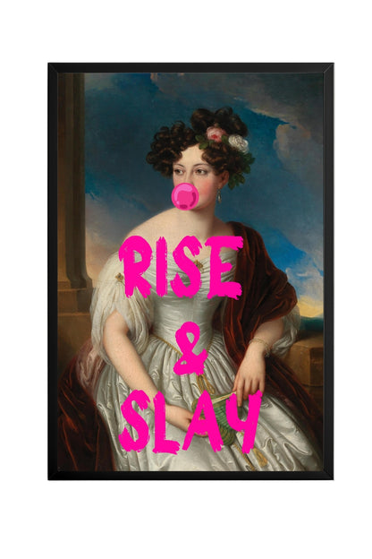 Rise & Slay –  Tablo Boyutlarında ve Yüksek Kaliteli Poster