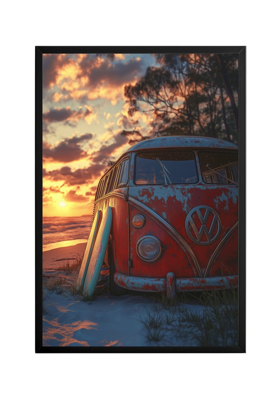 Van in Time –  Tablo Boyutlarında ve Yüksek Kaliteli Poster