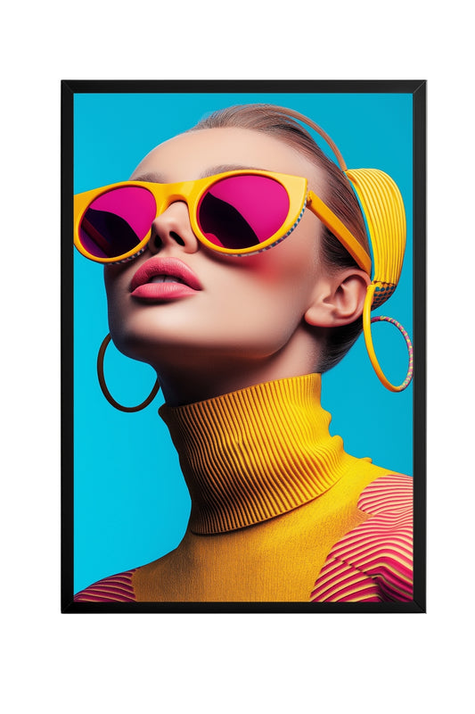 Futuristic Diva Tablo Boyutlarında ve Yüksek Kaliteli Poster