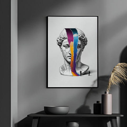 Silence - Sürrealist Tablo Boyutlarında ve Yüksek Kaliteli Poster