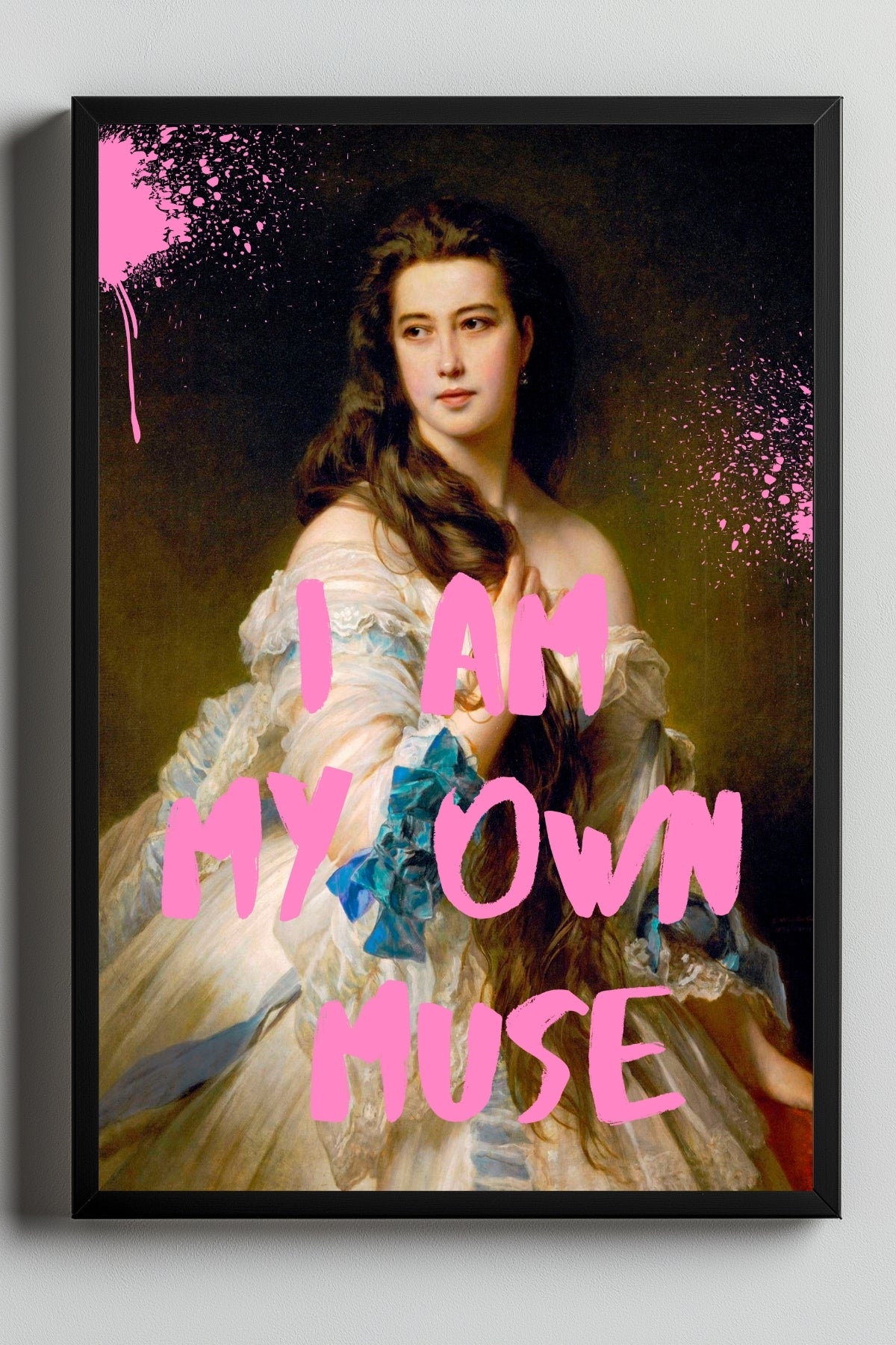 I Am My Own Muse Wall Art Print — Self-Love Empowerment Quote Poster