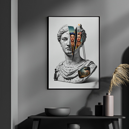 My Own Reality: Frida Tablo Boyutlarında ve Yüksek Kaliteli Poster