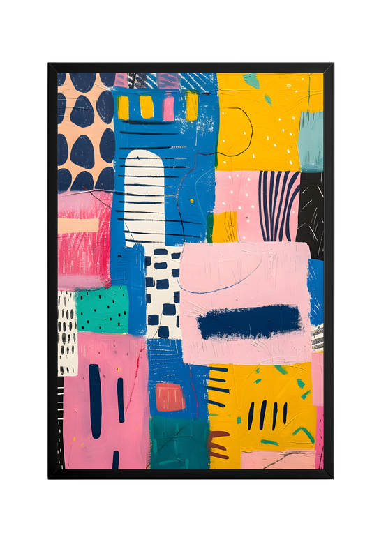 Vibrant Collage –  Tablo Boyutlarında ve Yüksek Kaliteli Poster