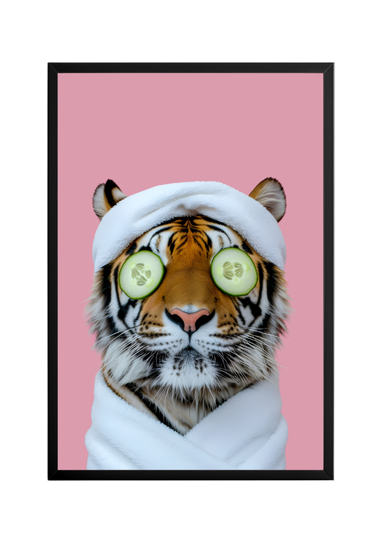 Tiger Retreat –  Tablo Boyutlarında ve Yüksek Kaliteli Poster