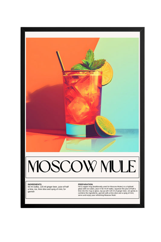 Moscow Mule –  Tablo Boyutlarında ve Yüksek Kaliteli Poster