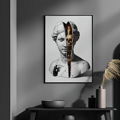 Memento Mori Tablo Boyutlarında ve Yüksek Kaliteli Poster