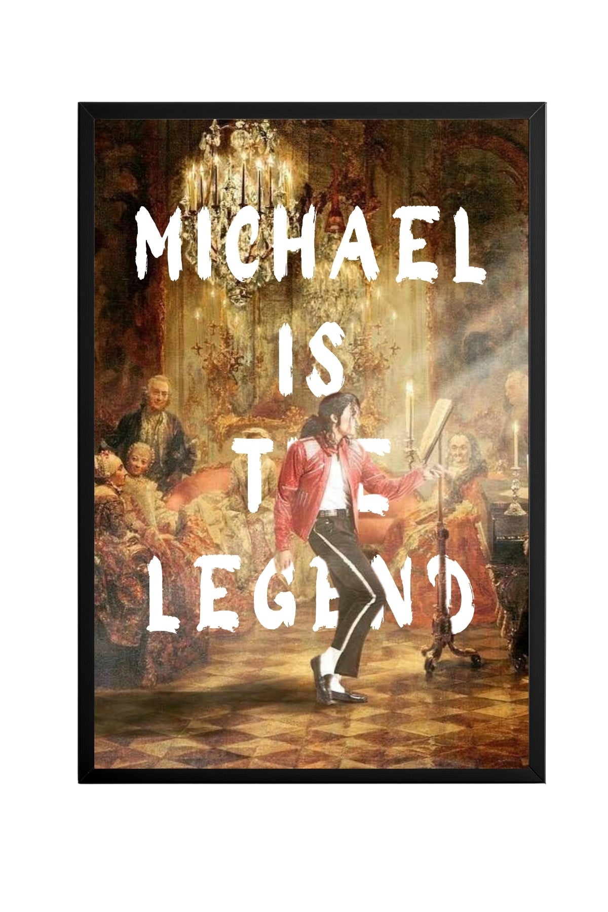 Michael Is The Legend –  Tablo Boyutlarında ve Yüksek Kaliteli Poster
