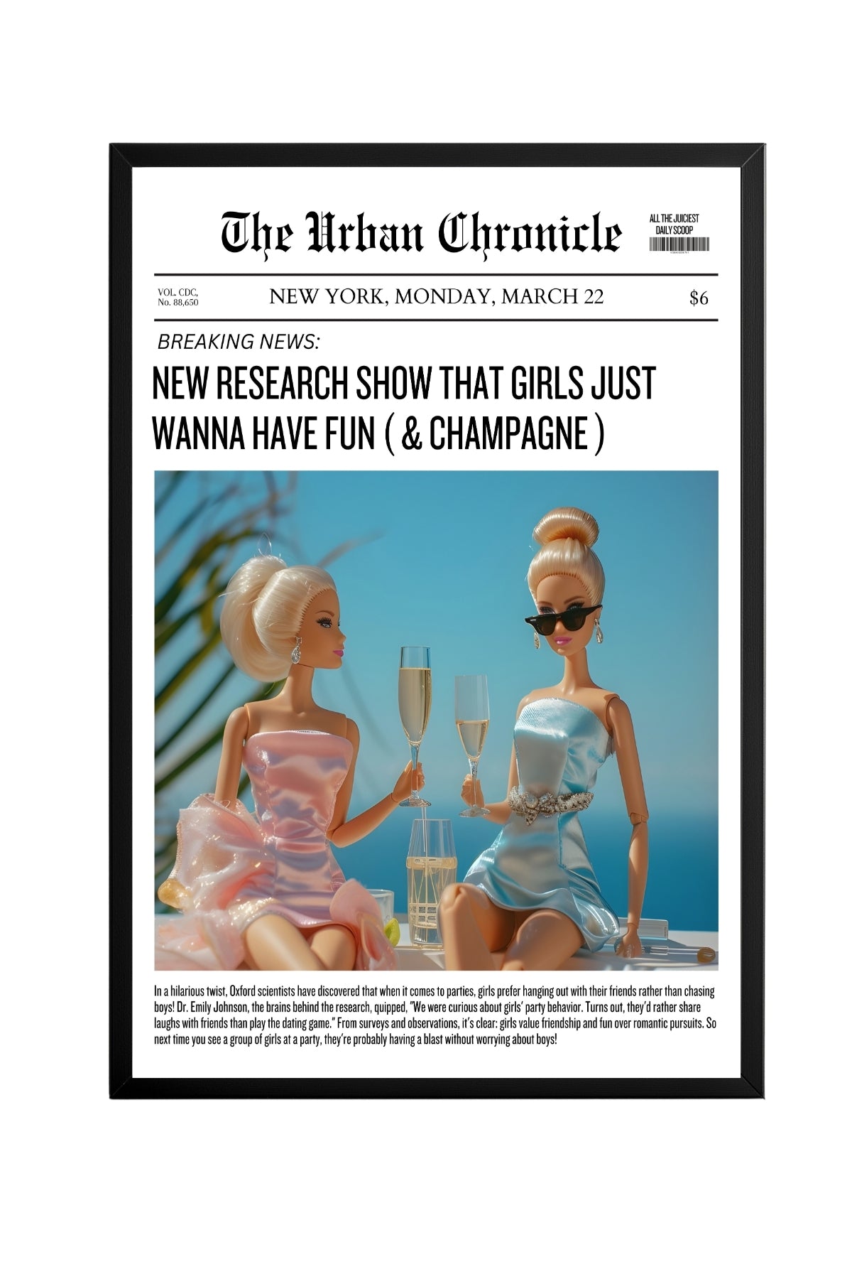 Beach Babes –  Tablo Boyutlarında ve Yüksek Kaliteli Poster