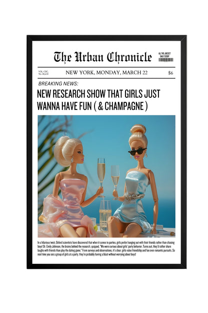 Beach Babes –  Tablo Boyutlarında ve Yüksek Kaliteli Poster
