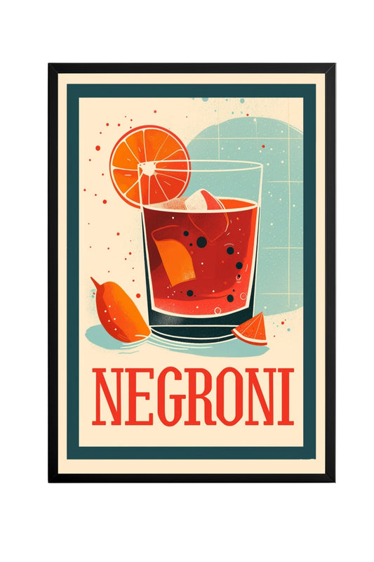 The Negroni –  Tablo Boyutlarında ve Yüksek Kaliteli Poster