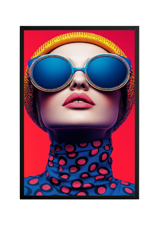 Color Burst Tablo Boyutlarında ve Yüksek Kaliteli Poster