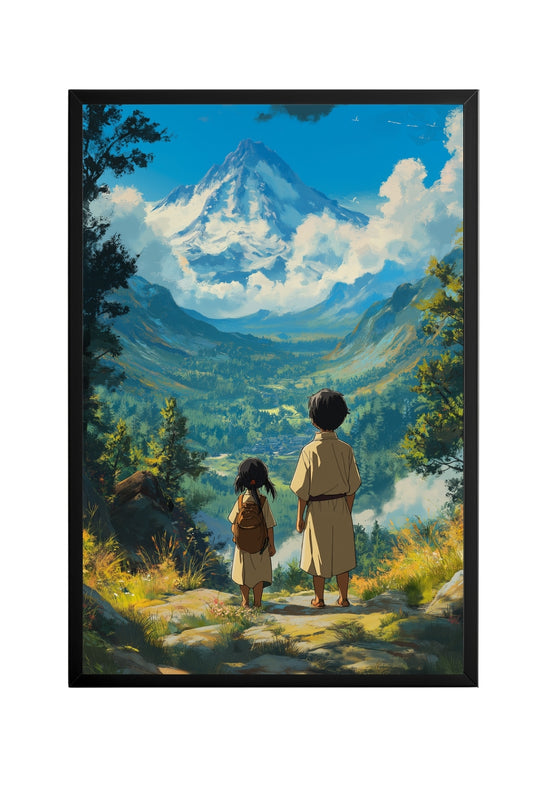 Beyond the Mountain –  Tablo Boyutlarında ve Yüksek Kaliteli Poster